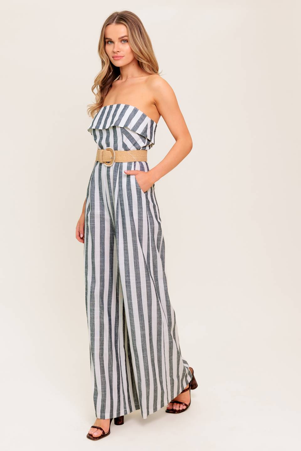 URBAN SOUL WOVEN JUMPSUIT Flying Tomato
